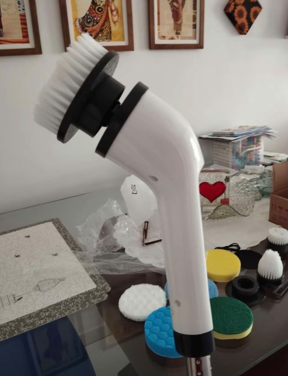 Foto de cliente com a escova Simus 5